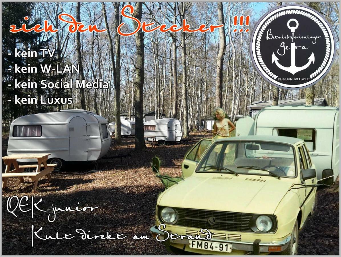 Ddr Wohnwagen Qek Direkt Am Strand ドランスケ エクステリア 写真